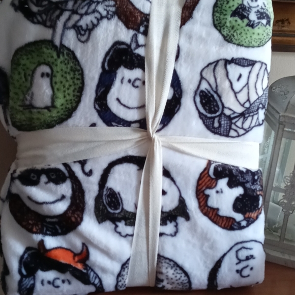 Snoopy twin Berkshire blanket - Picture 3 of 3